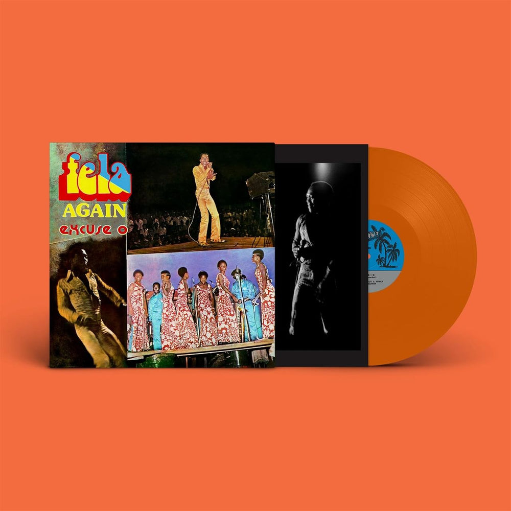 Fela Kuti Excuse O - Orange Vinyl - Sealed UK vinyl LP album (LP record) KUTLPEX828803