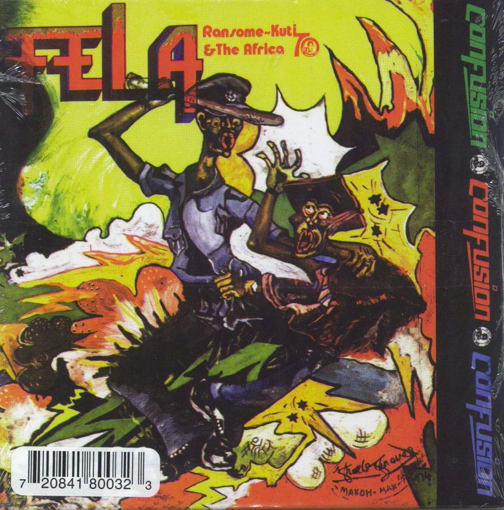 Fela Kuti Gentleman / Confusion - Sealed UK CD album (CDLP) 720841800323