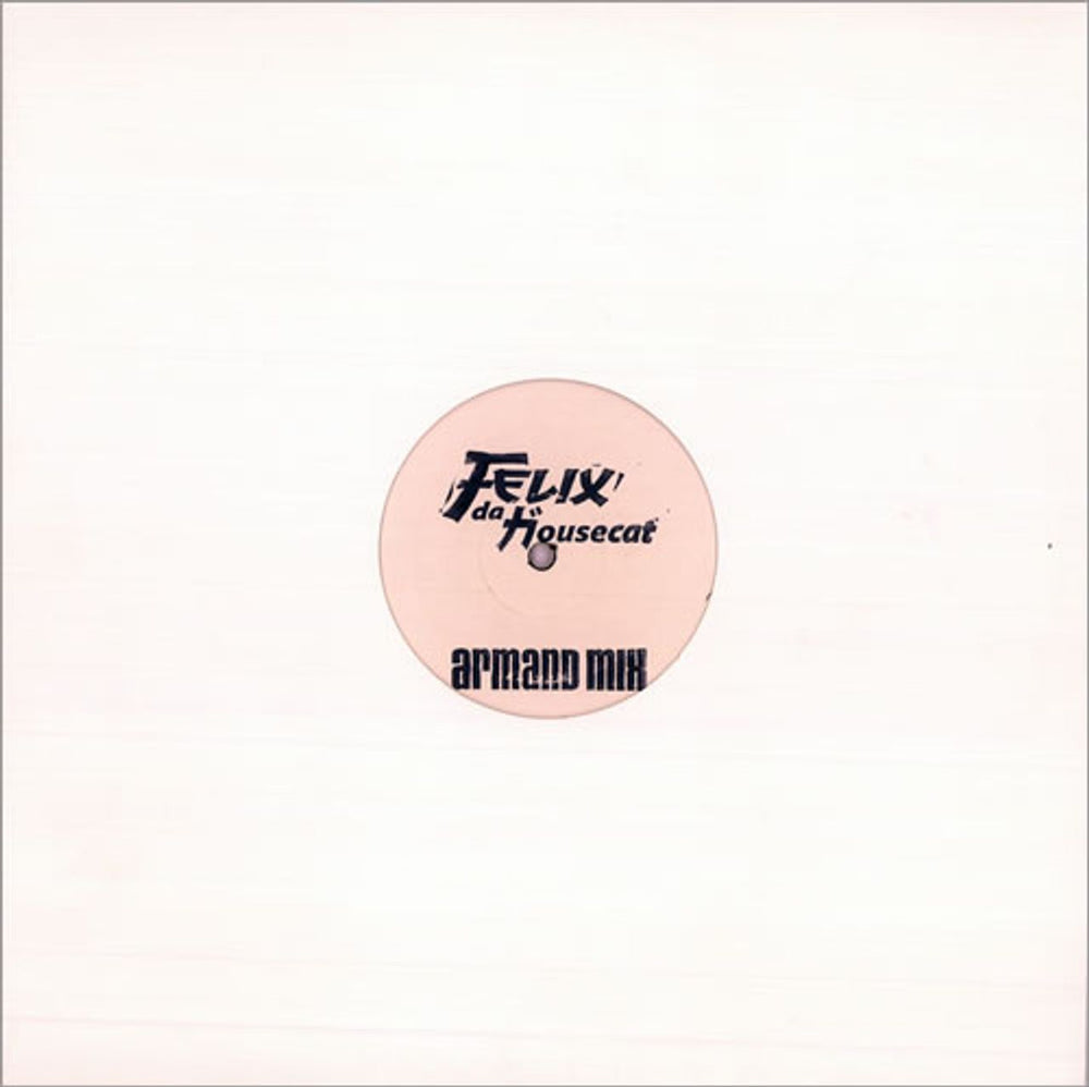 Felix Da Housecat Human Neon - Armand Mix US Promo 12" vinyl single (12 inch record / Maxi-single) 12PRO1001B