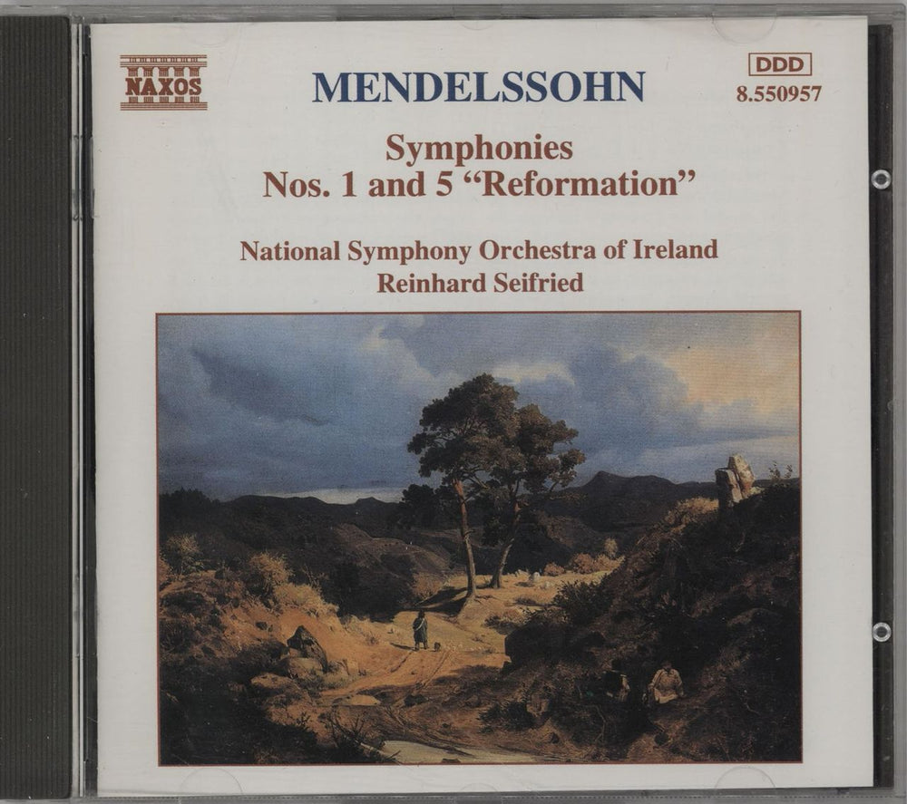 Felix Mendelssohn Symphonies Nos. 1 and 5 "Reformation" German CD album (CDLP) 8.550957