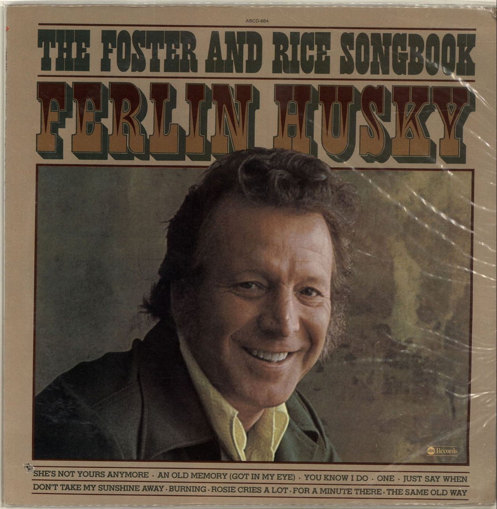 Ferlin Husky The Foster And Rice Songbook US vinyl LP album (LP record) ABCD-884