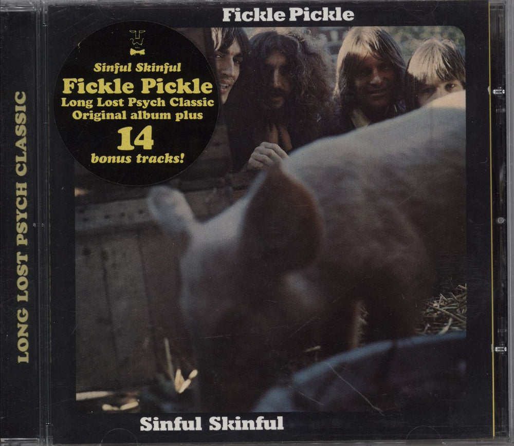 Fickle Pickle Sinful Skinful UK CD album (CDLP) CMRCD1212