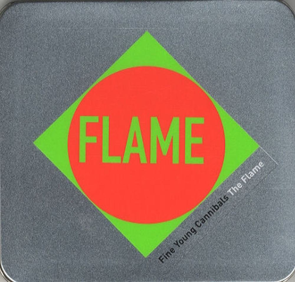 Fine Young Cannibals The Flame - Tin UK CD single (CD5 / 5") LOCDP389