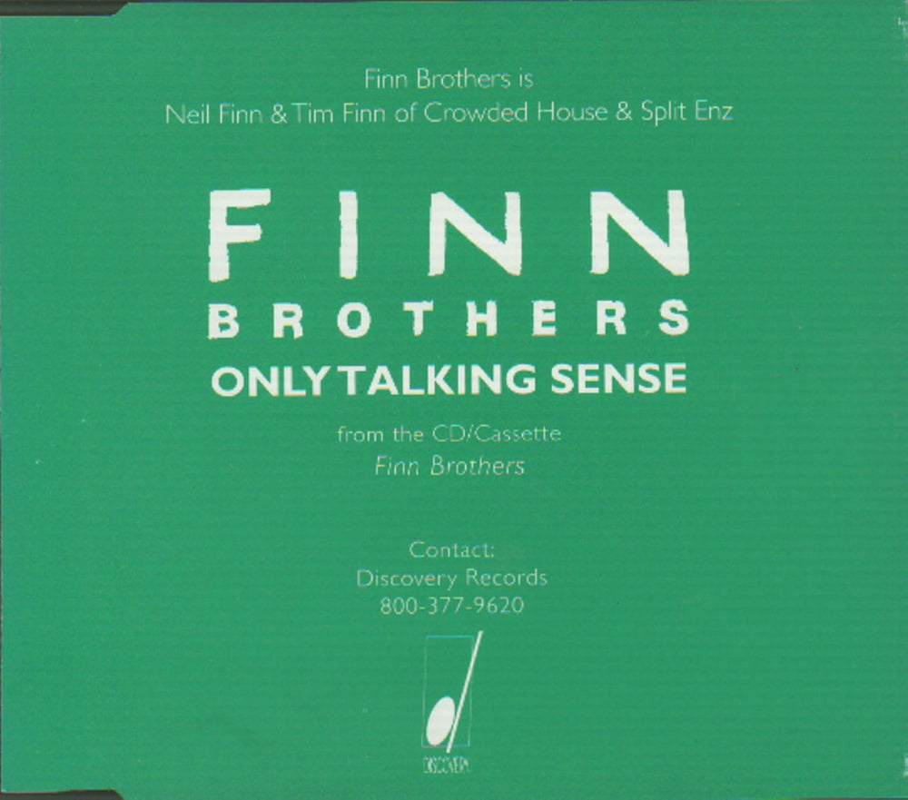 Finn Brothers Only Talking Sense US Promo CD single (CD5 / 5") PRO-74535