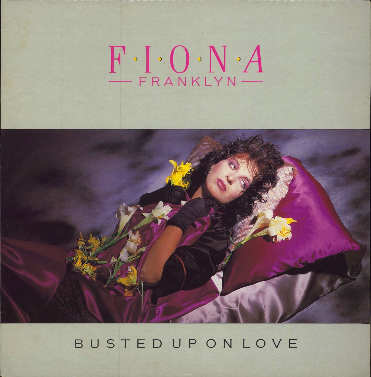 Fiona Franklyn Busted Up On Love UK 12" vinyl single (12 inch record / Maxi-single) VS726-12