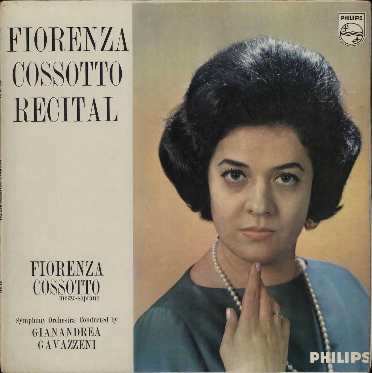 Fiorenza Cossotto Fiorenza Cossotto Recital UK vinyl LP album (LP record) AL3443