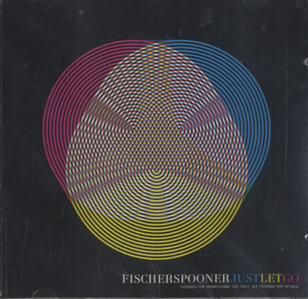 Fischerspooner Just Let Go US Promo CD single (CD5 / 5") DPRO708761917826