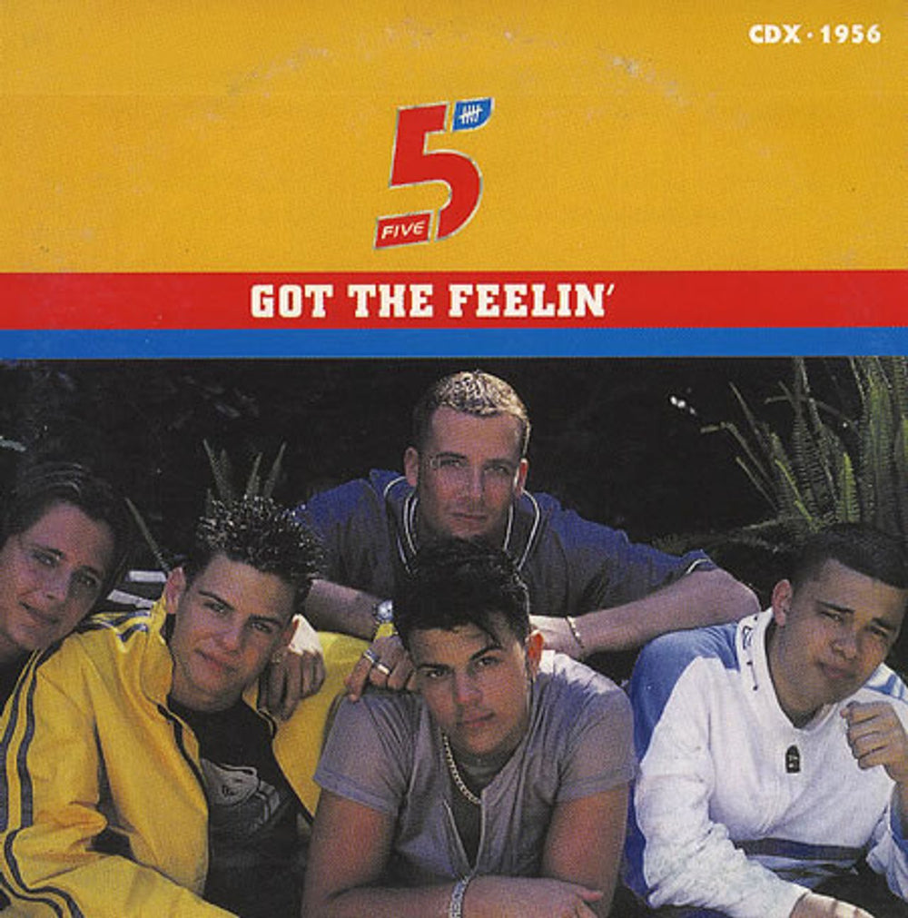 Five Got The Feelin' Mexican Promo CD single (CD5 / 5") CDX1956
