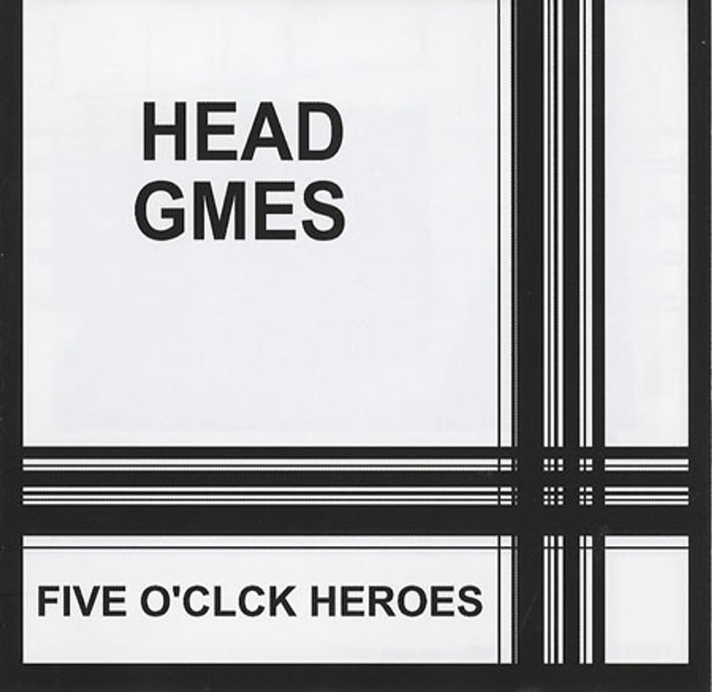 Five O'clock Heroes Head Games UK CD single (CD5 / 5") GLAZE04CD