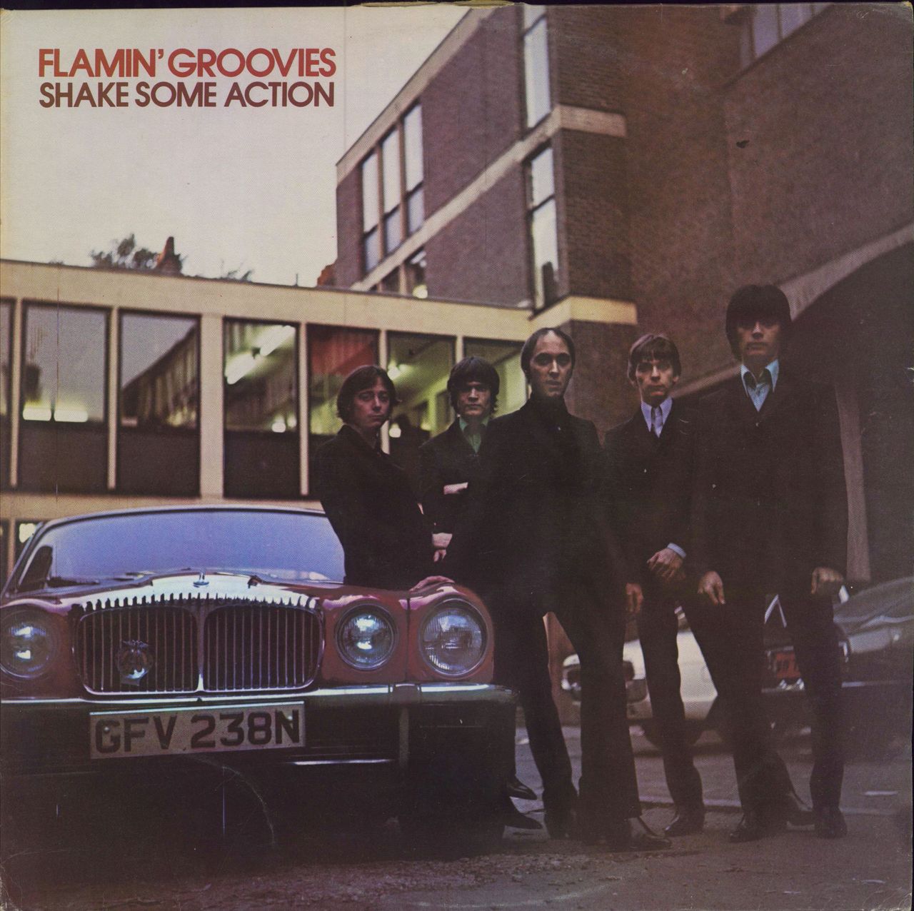 Flamin' Groovies Shake Some Action - 1st - EX UK vinyl LP album (LP record) 9103251