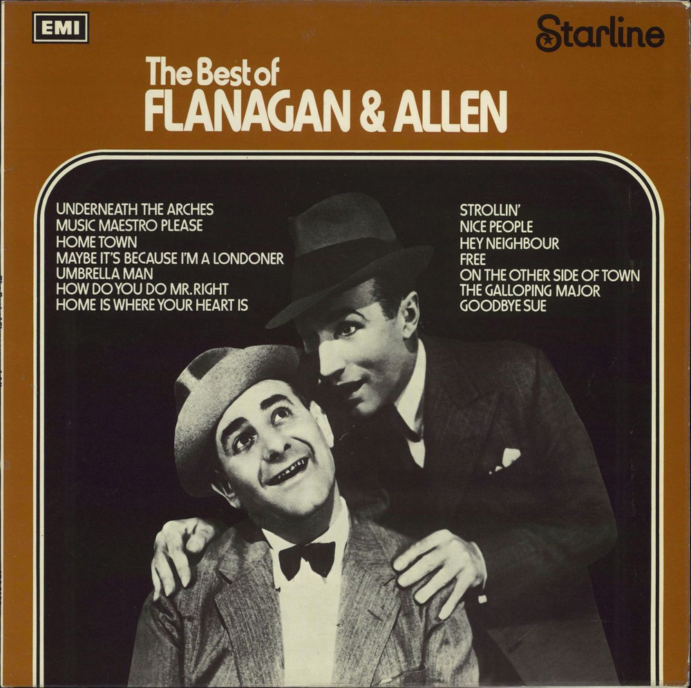 Flanagan & Allen The Best Of Flanagan & Allen UK vinyl LP album (LP record) SRS5130