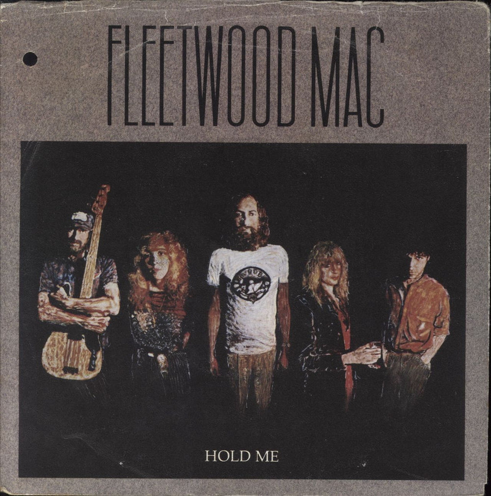 Fleetwood Mac Hold Me - Deletion hole German 7" vinyl single (7 inch record / 45) WB17965