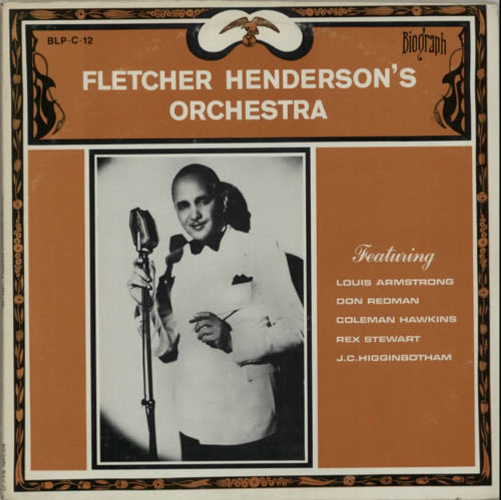 Fletcher Henderson Fletcher Henderson's Orchestra US vinyl LP album (LP record) BLP-C12