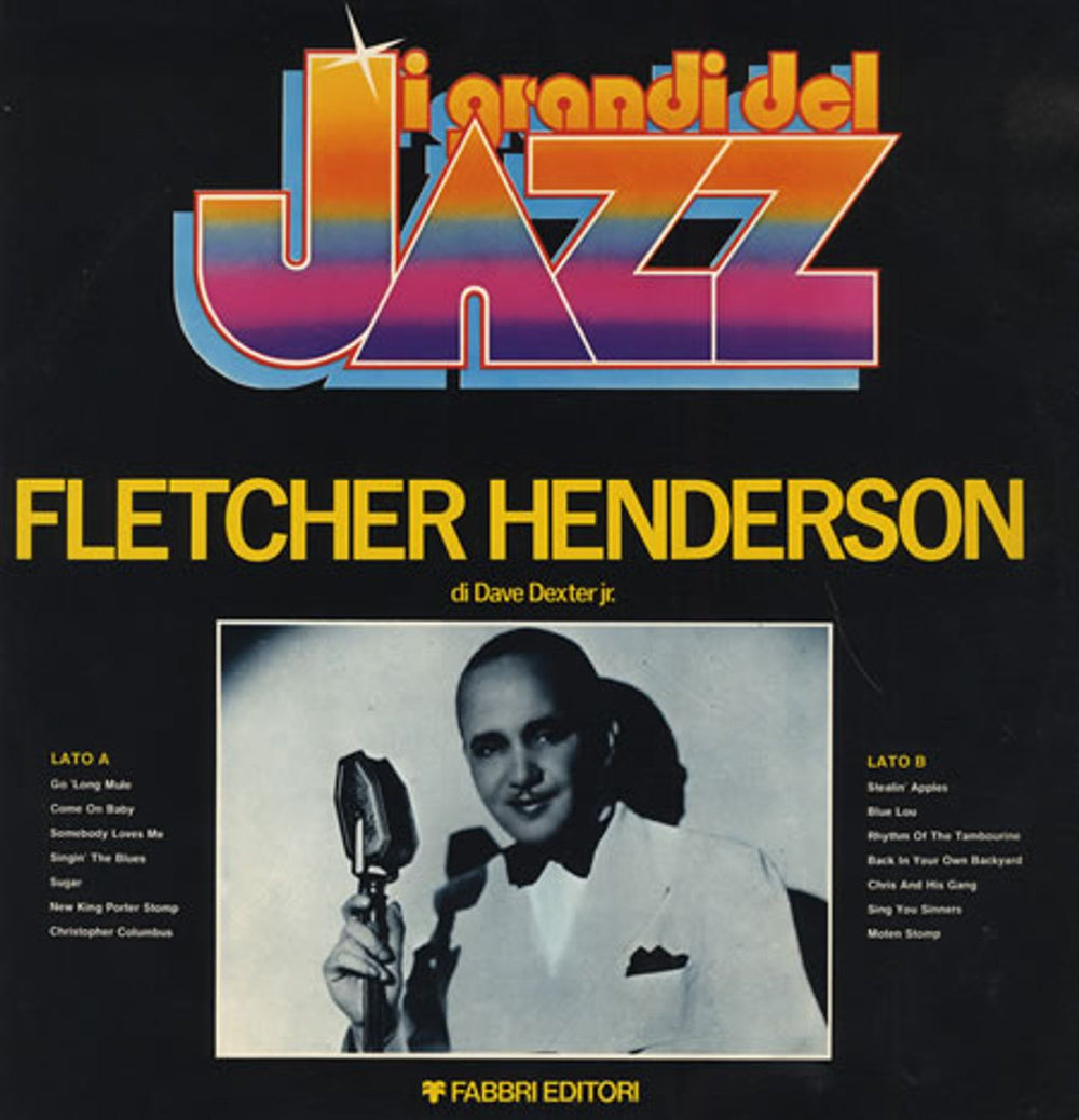 Fletcher Henderson I Grandi Del Jazz #06 Italian vinyl LP album (LP record) GDJ06