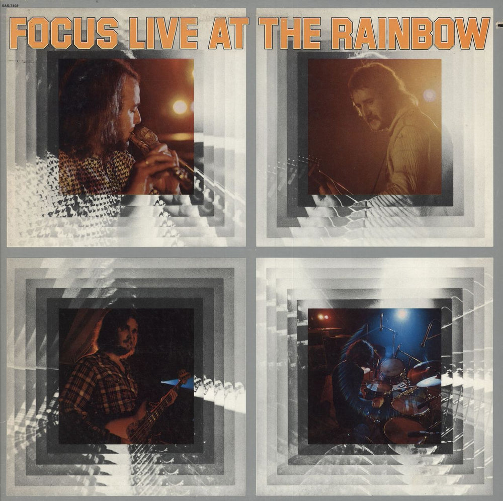Focus Live At The Rainbow US vinyl LP album (LP record) SAS-7408