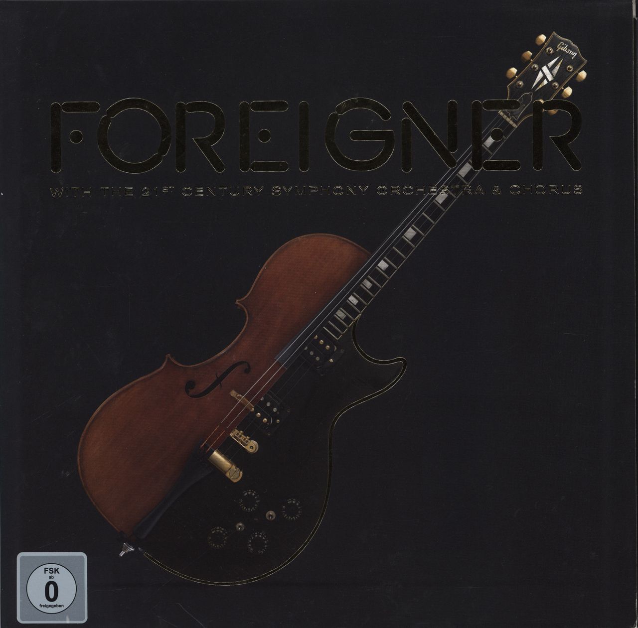 Foreigner Foreigner With The 21st Century Symphony Orchestra & Chorus + DVD German 2-LP vinyl record set (Double LP Album) 0212567EMU