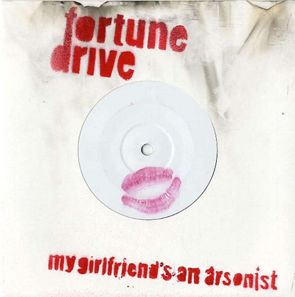 Fortune Drive My Girlfriends An Arsonist + CD UK 7" vinyl single (7 inch record / 45) 7SHY6 / CDSHY6