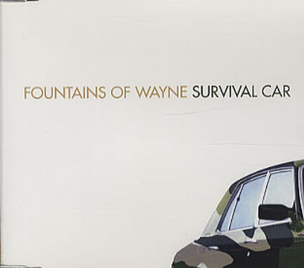 Fountains Of Wayne Survival Car UK CD single (CD5 / 5") AT0004CD