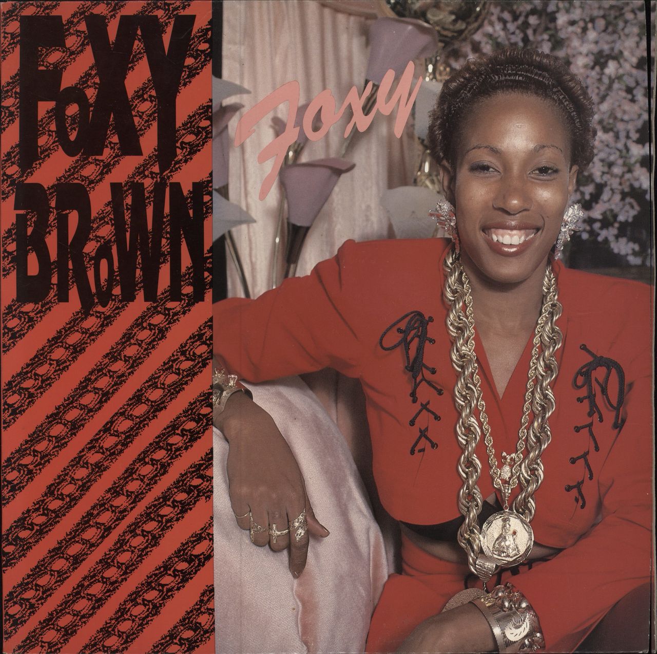 Foxy Brown (Dancehall) Foxy UK vinyl LP album (LP record) RAS3059