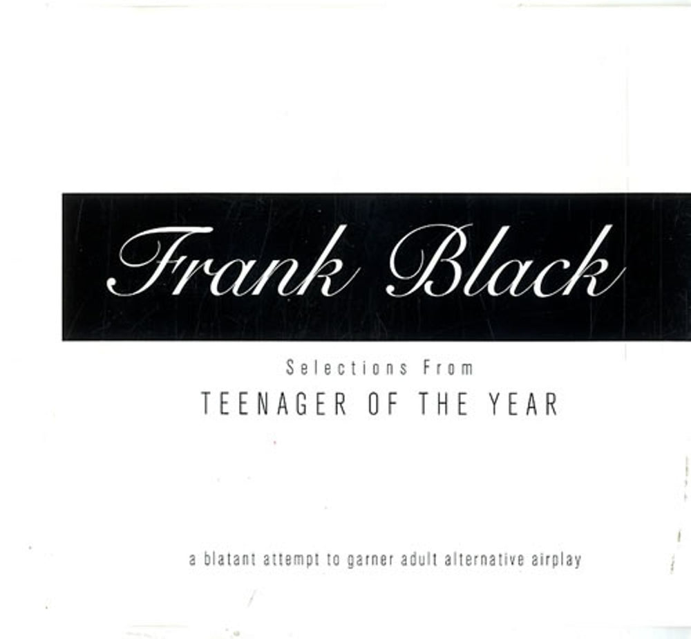 Frank Black Selections From Teenager Of The Year US Promo CD album