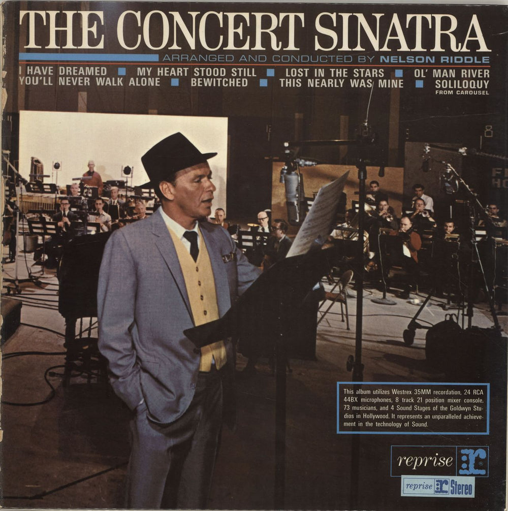 Frank Sinatra The Concert Sinatra - 1st UK vinyl LP album (LP record) R9-1009