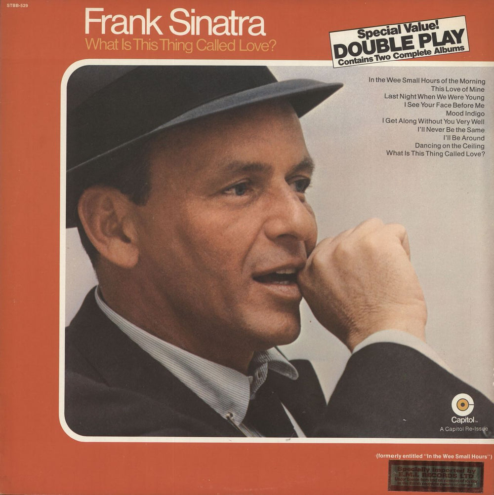 Frank Sinatra What Is This Thing Called Love/ The Night We Called It A Day US 2-LP vinyl record set (Double LP Album) STBB-529