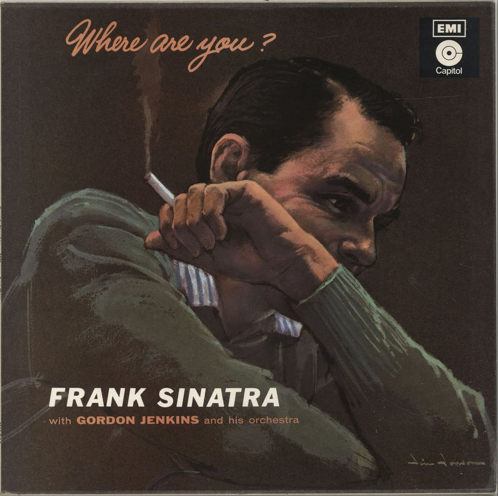 Frank Sinatra Where Are You? UK vinyl LP album (LP record) SW855