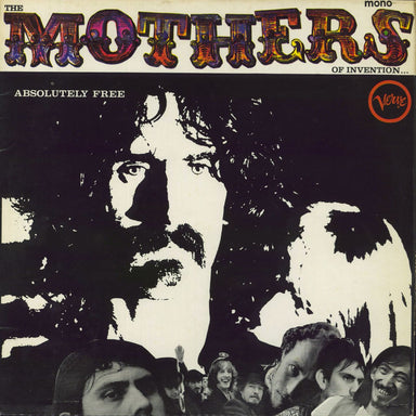 Frank Zappa Absolutely Free UK vinyl LP album (LP record) VLP9174
