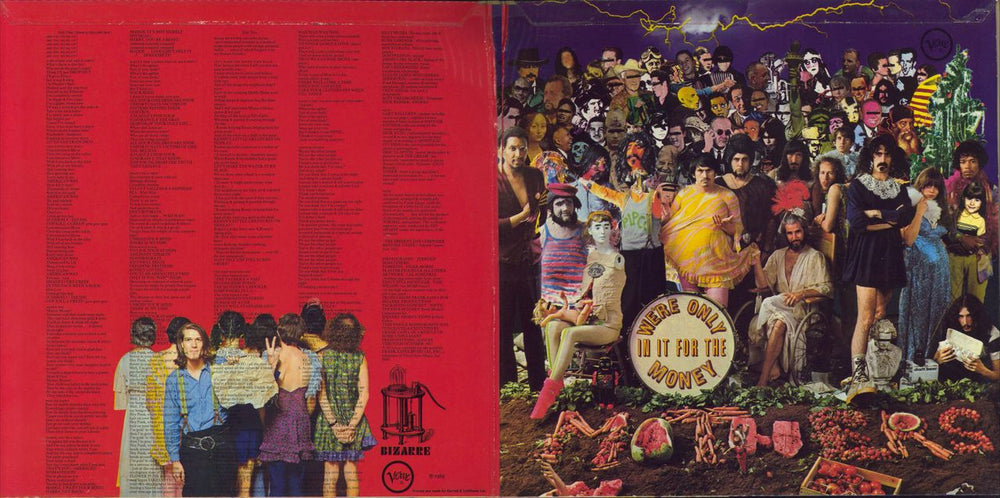Frank Zappa We're Only In It For The Money - 1st UK vinyl LP album (LP record) 1968