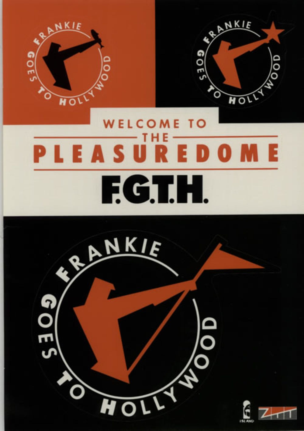 Frankie Goes To Hollywood Welcome To The Pleasuredome + Stickers Japanese 2-LP vinyl record set (Double LP Album) FGT2LWE130794