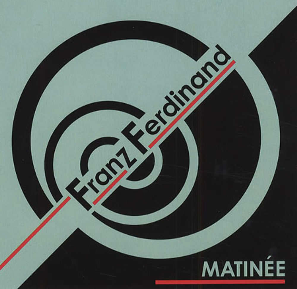 Franz Ferdinand Matinee UK DVD Single RUG176DVD