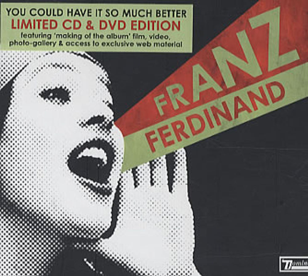 Franz Ferdinand You Could Have It So Much Better UK 2-disc CD/DVD set WIGCD161X