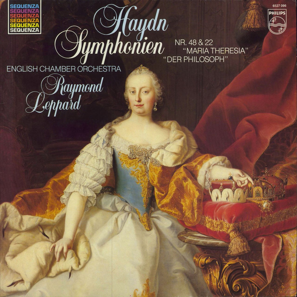 Franz Joseph Haydn Symphonien Nr. 48 "Maria Theresia" & Nr. 22 "Der Philosoph" Dutch vinyl LP album (LP record) 6527096