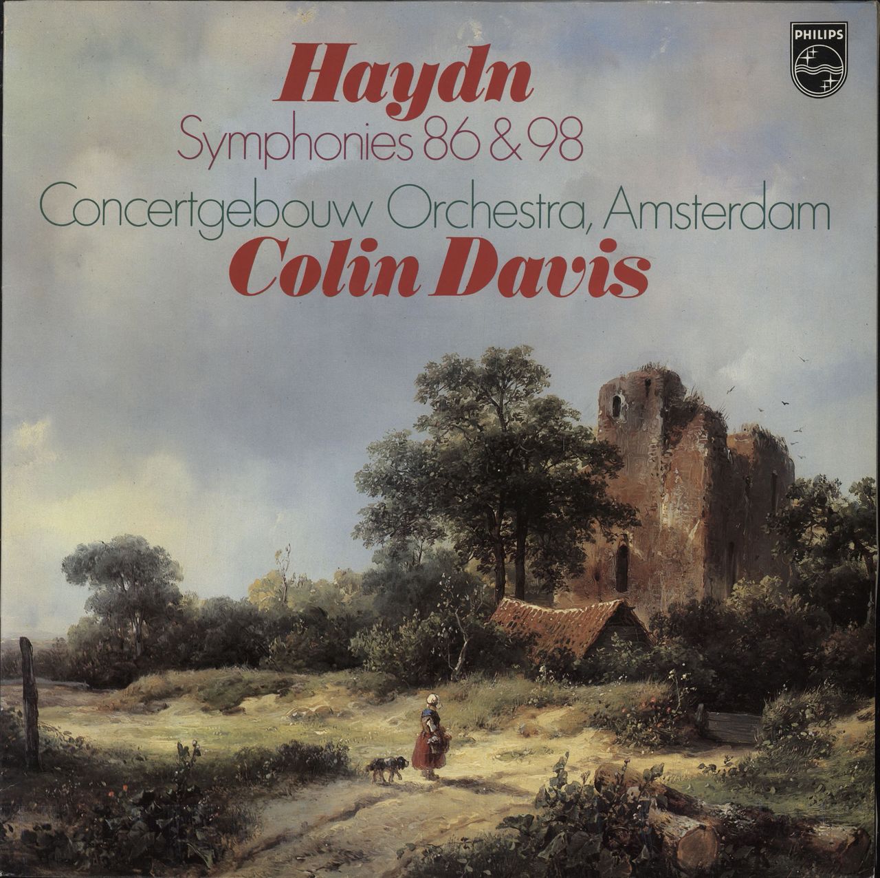 Franz Joseph Haydn Symphonies 86 & 98 Dutch vinyl LP album (LP record) 9500678