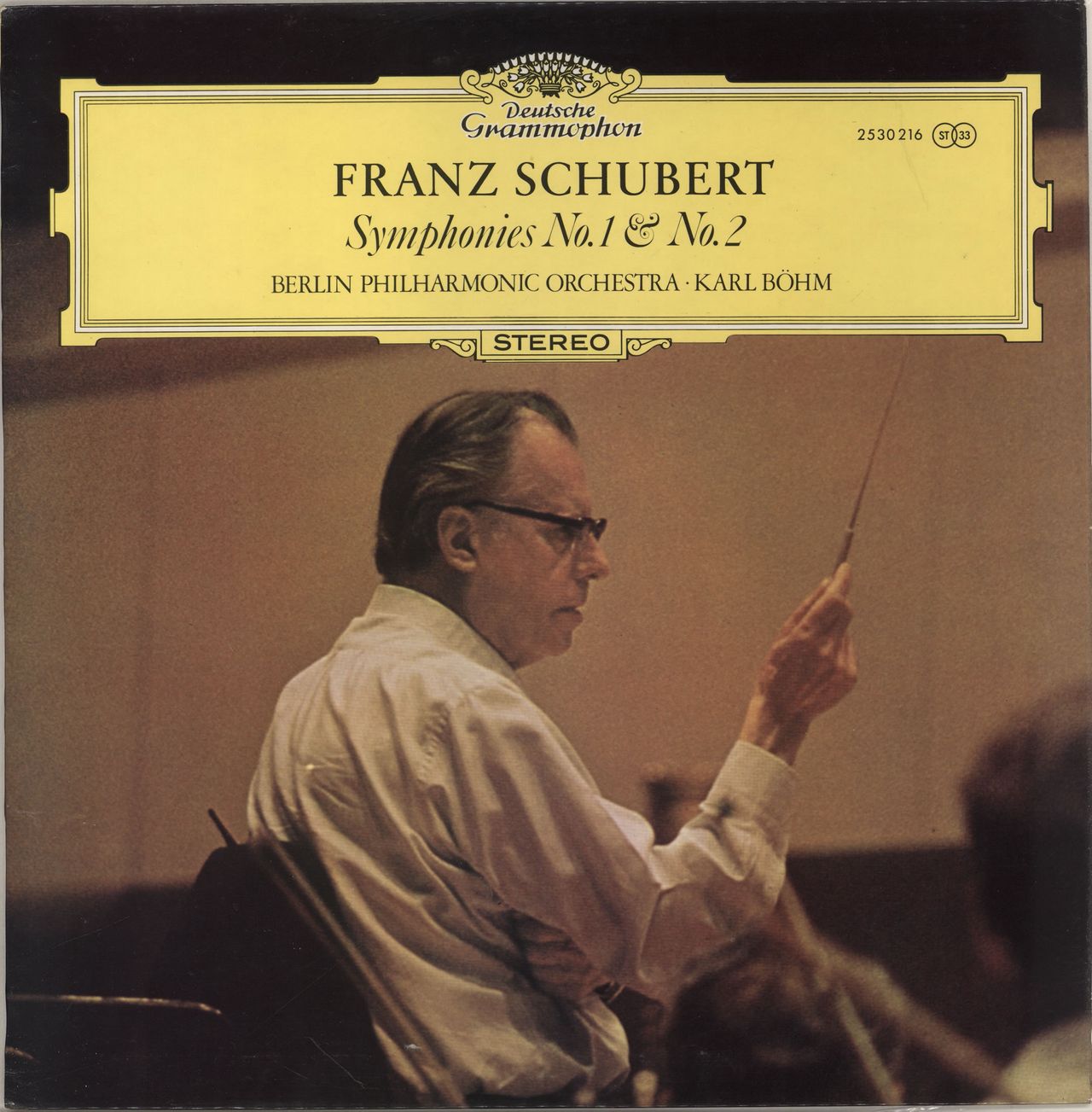 Franz Schubert Franz Schubert Symphonien Nr. 1 & Nr. 2 German vinyl LP album (LP record) 2530216