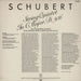 Franz Schubert Schubert: String Quintet In C UK vinyl LP album (LP record)