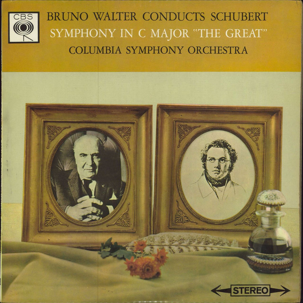 Franz Schubert Symphony No. 9 In C Major "The Great" UK vinyl LP album (LP record) SBPG72020