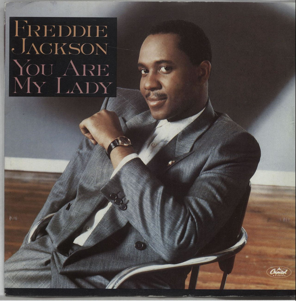 Freddie Jackson You Are My Lady UK 7" vinyl single (7 inch record / 45) CLD379