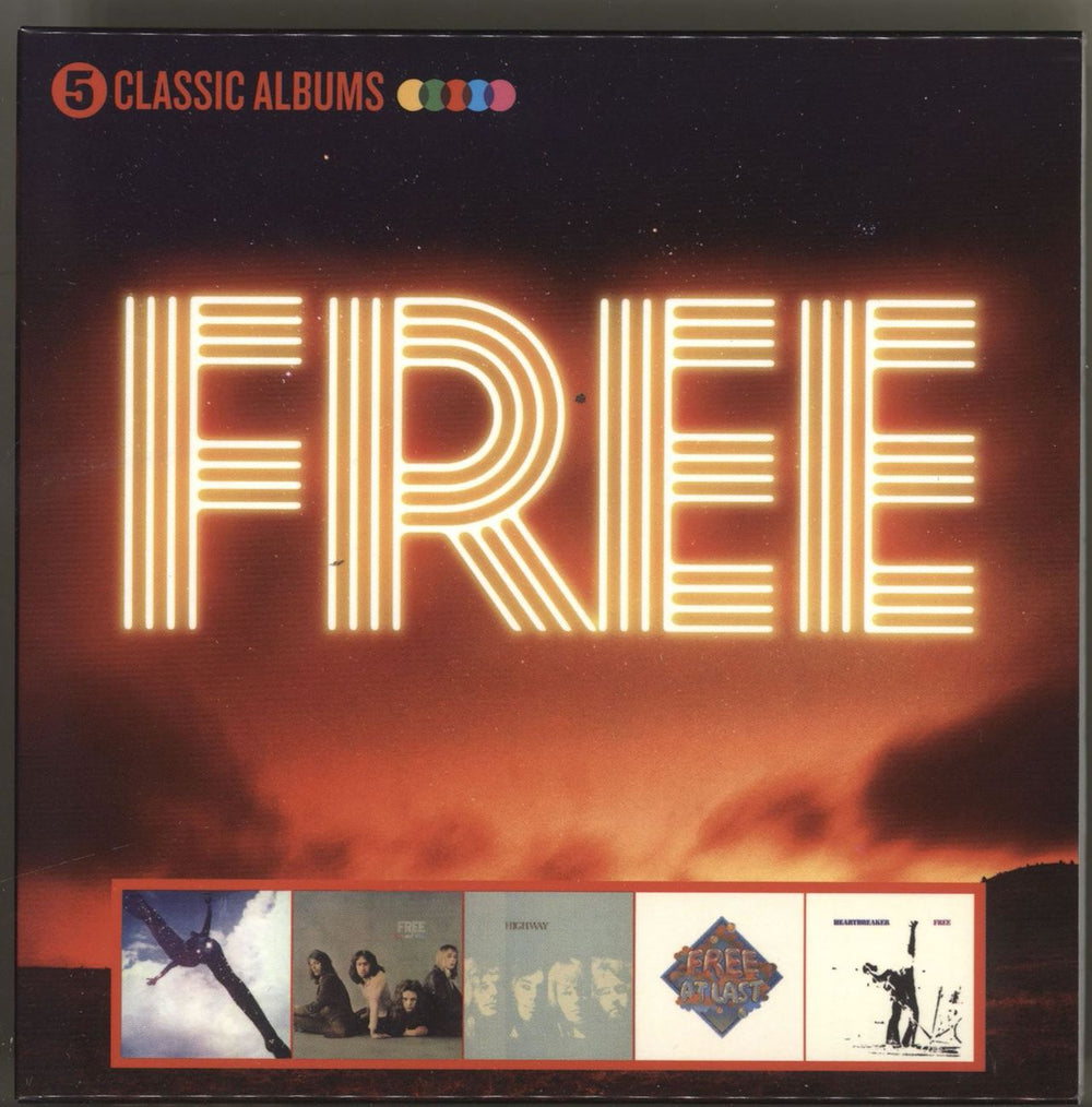 Free 5 Classic Albums UK 5-CD album set 5376030
