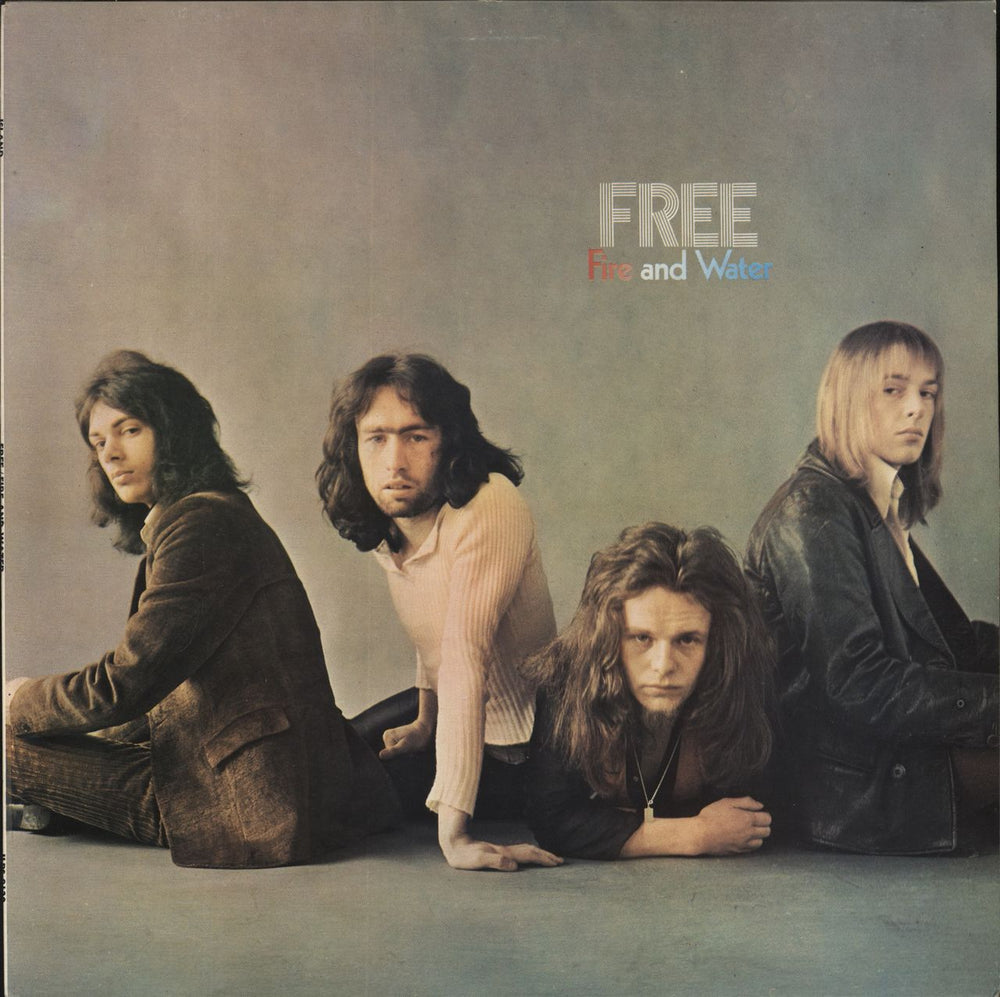 Free Fire And Water - Coloured Bubble Label UK vinyl LP album (LP record) ILPS9120