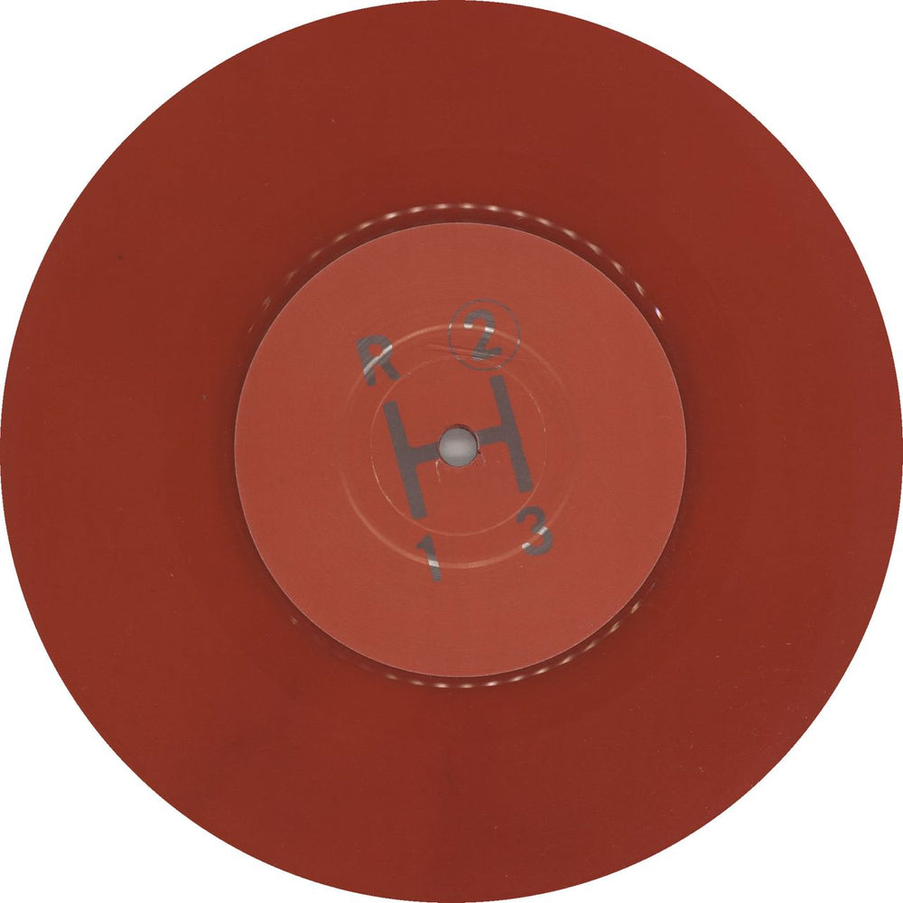 Fu Manchu Asphalt Risin' - Red Vinyl + Sticker UK 7" vinyl single (7 inch record / 45) FUM07AS671884