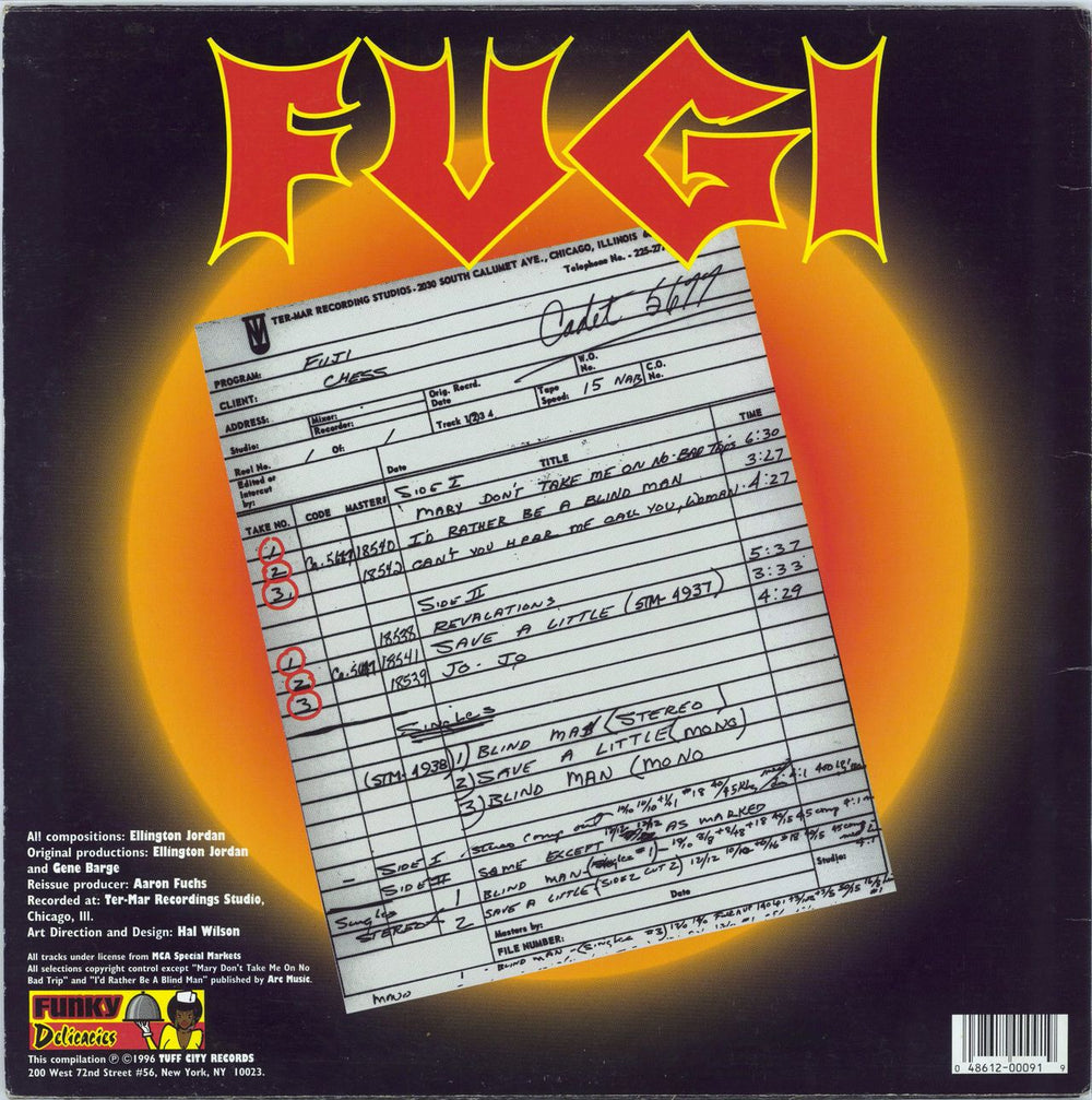 Fugi Mary, Don't Take Me On No Bad Trip US vinyl LP album (LP record) 048612000919