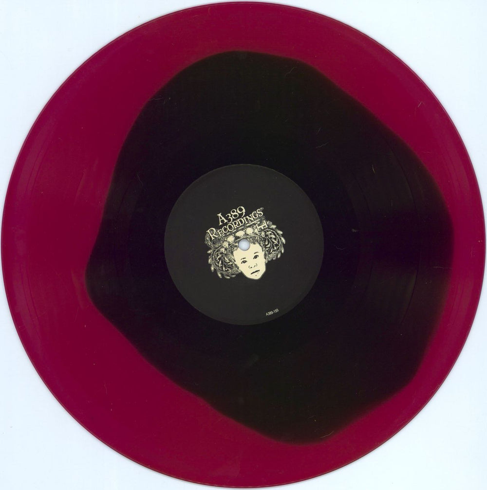 Full Of Hell Full of Hell/Mezbow - Purple and Black Vinyl US vinyl LP album (LP record) QWLLPFU778624