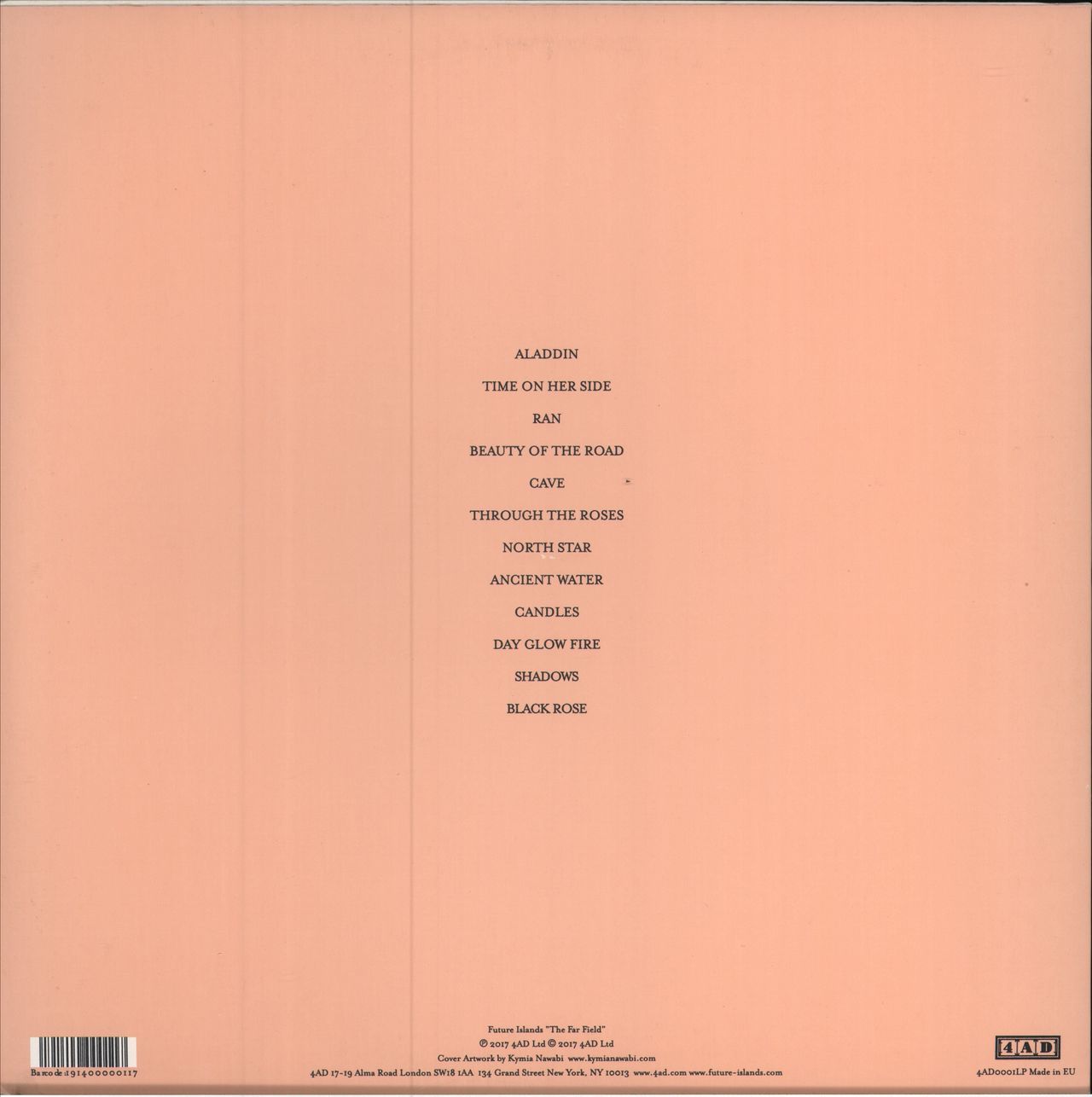 Future Islands The Far Field - 180gm White Vinyl UK vinyl LP album (LP record) 191400000117