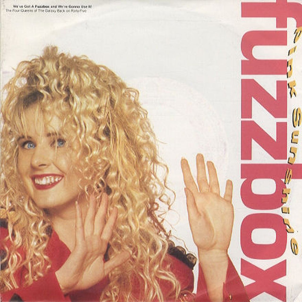 Fuzzbox Pink Sunshine UK 7" vinyl single (7 inch record / 45) YZ401