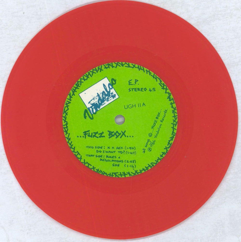 Fuzzbox We've Got A Fuzzbox EP - Pink Vinyl UK 7" vinyl single (7 inch record / 45) FUZ07WE822116