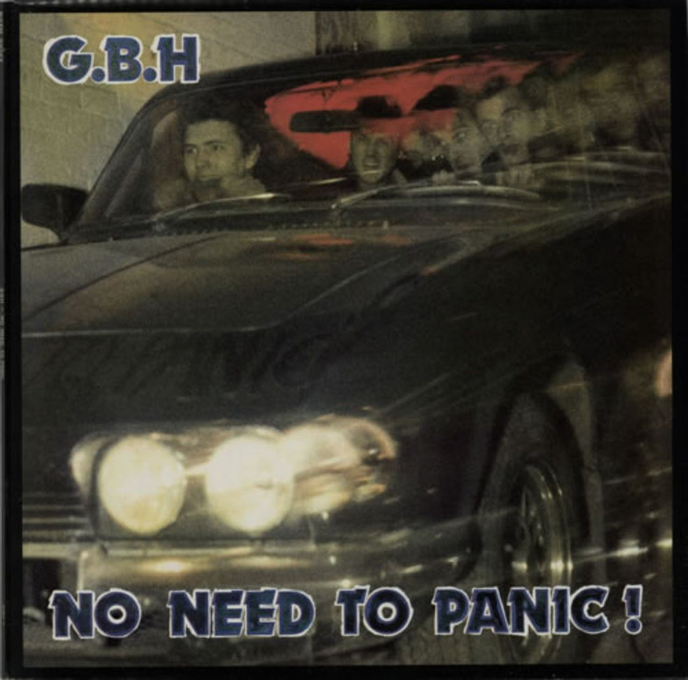 G.B.H. No Need To Panic UK vinyl LP album (LP record) JUST7