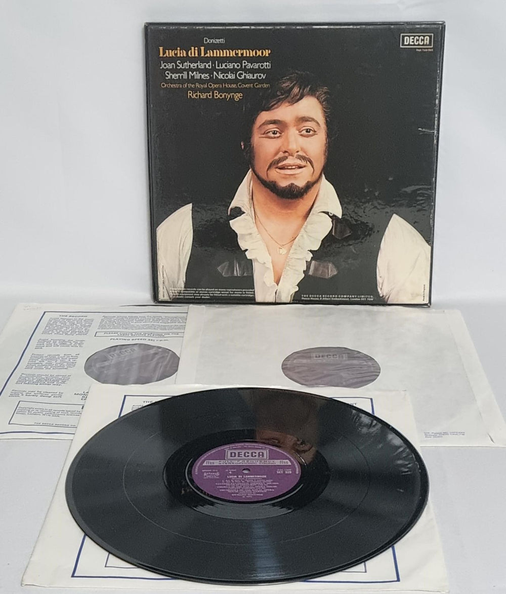 Gaetano Donizetti Lucia di Lammermoor UK Vinyl Box Set D02VXLU769372