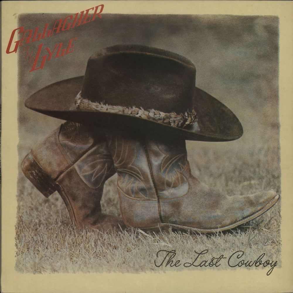 Gallagher And Lyle The Last Cowboy UK vinyl LP album (LP record) AMLS68273