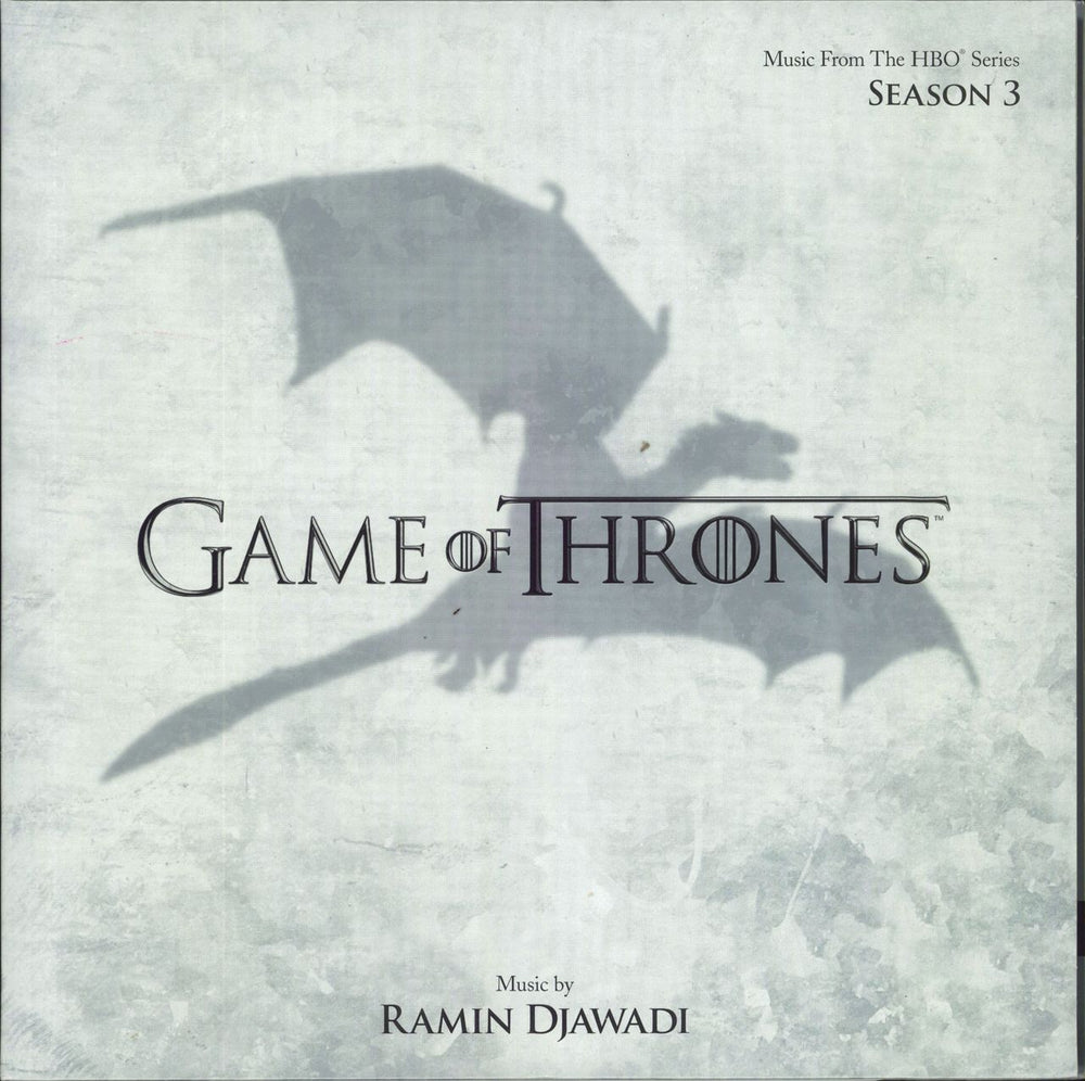 Game Of Thrones Game Of Thrones (Season 3)  - Red Vinyl UK 2-LP vinyl record set (Double LP Album) SILLP1433